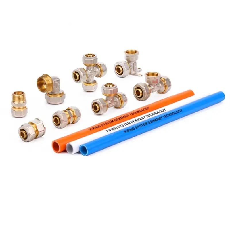 Brass Compression Fittings for PEX Pipes