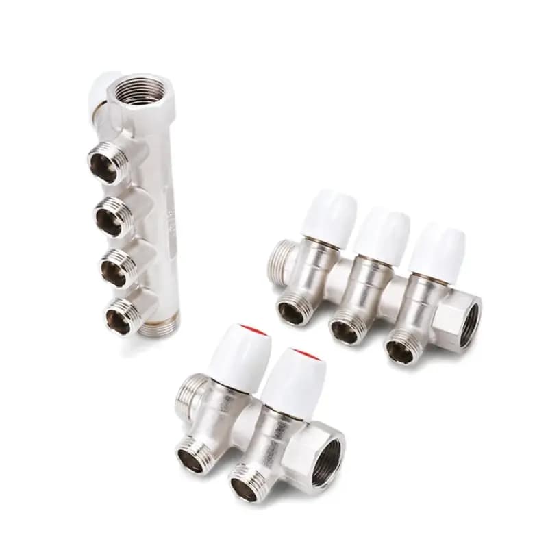 Brass Manifolds for Reduced Leak Points