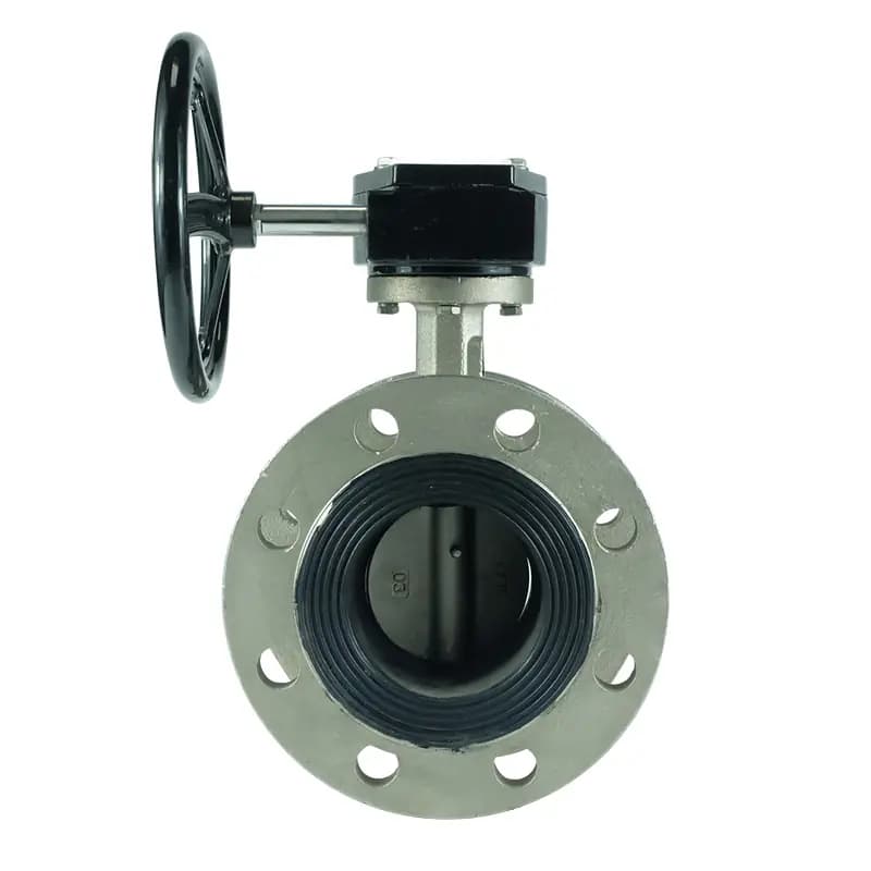Handwheel Flanged Butterfly Valve