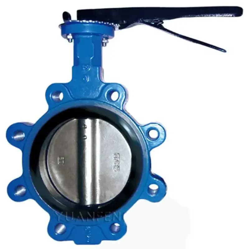 Lugged Butterfly Valve with Lever Handle
