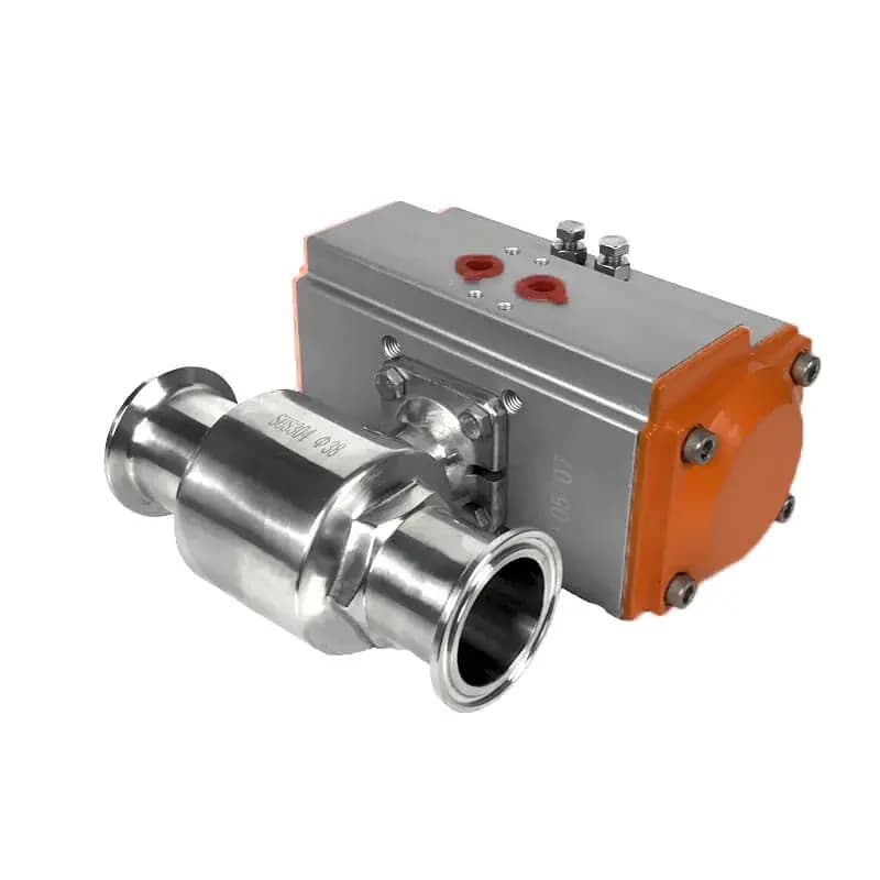 Pneumatic Actuated Sanitary Ball Valve