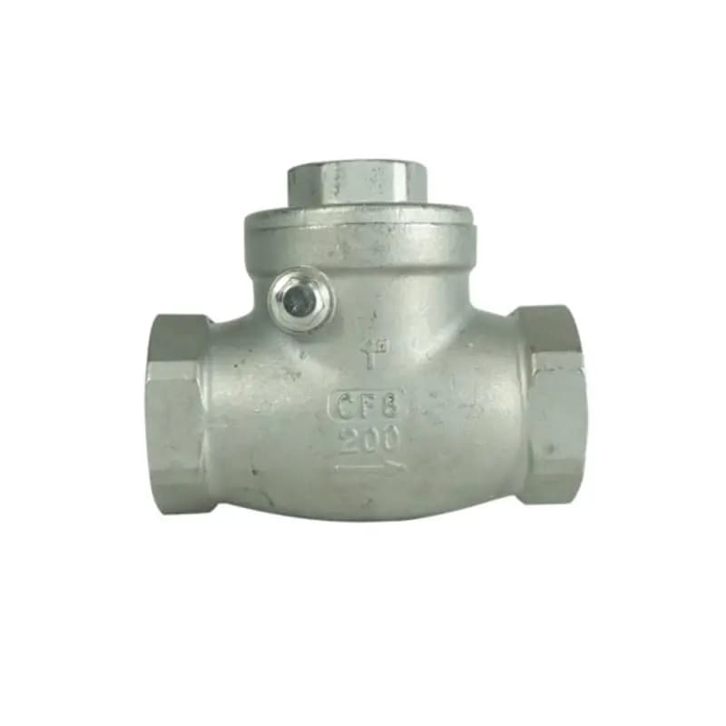 Simple Design Threaded Swing Check Valve
