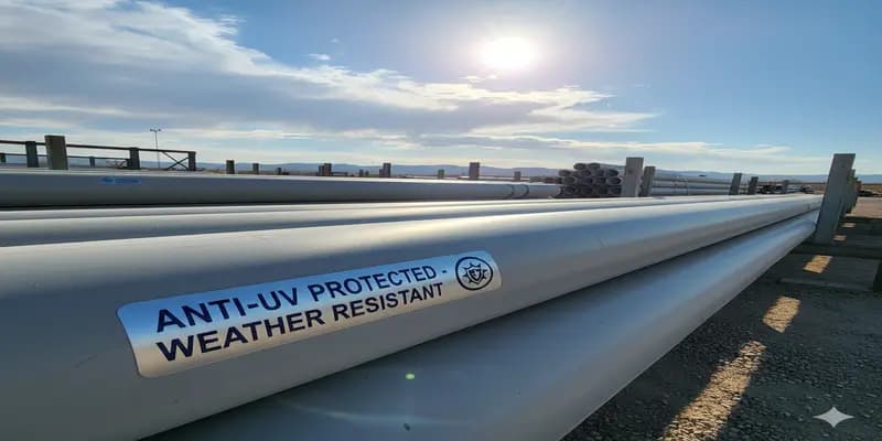 A Guide to UV Resistance in Plastic Piping (PEX, PERT, HDPE)