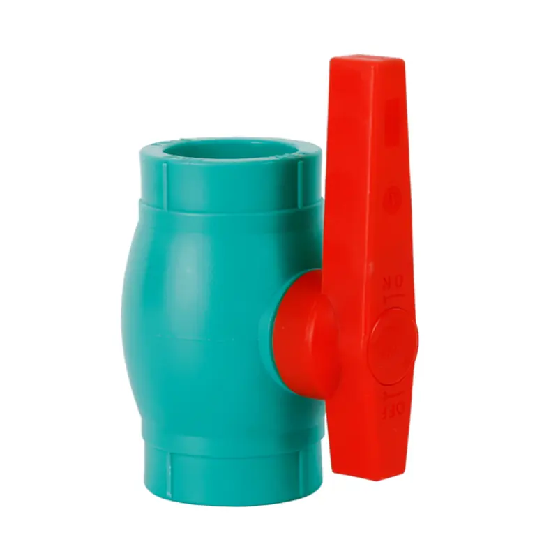 Efficient Fluid Flow Regular PPR Ball Valve