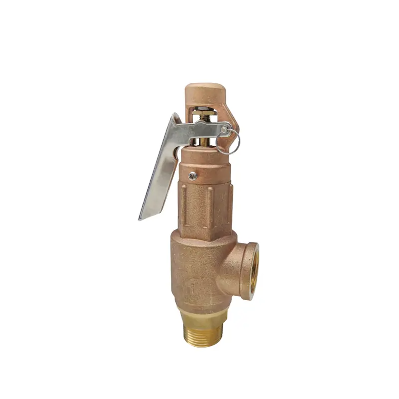 Durable and Reliable Brass Threaded Safety Valve With Handle