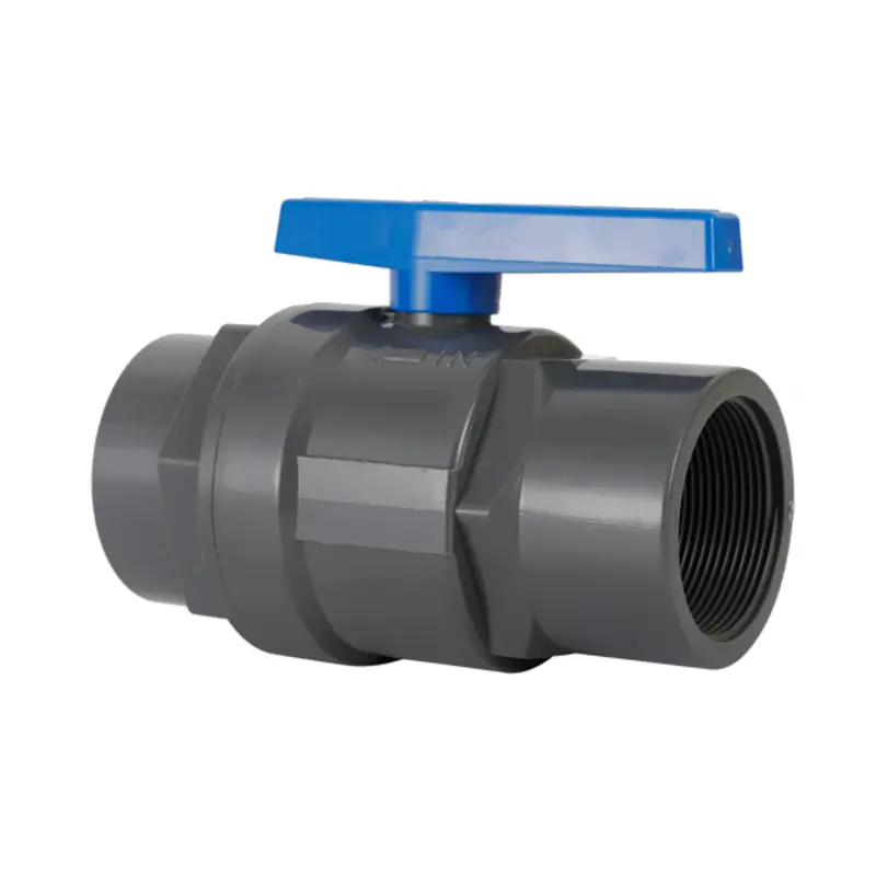 Durable and Reliable Regular Two Pieces uPVC Ball Valve