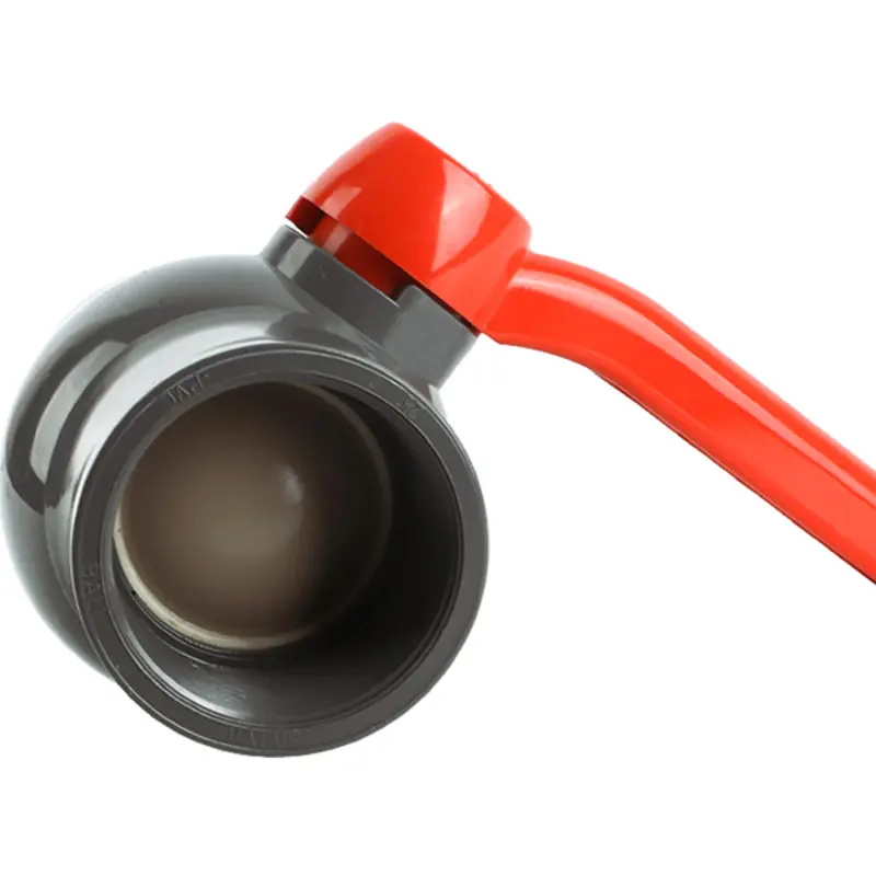 Easy Operation and Installation Long Handle uPVC Ball Valve