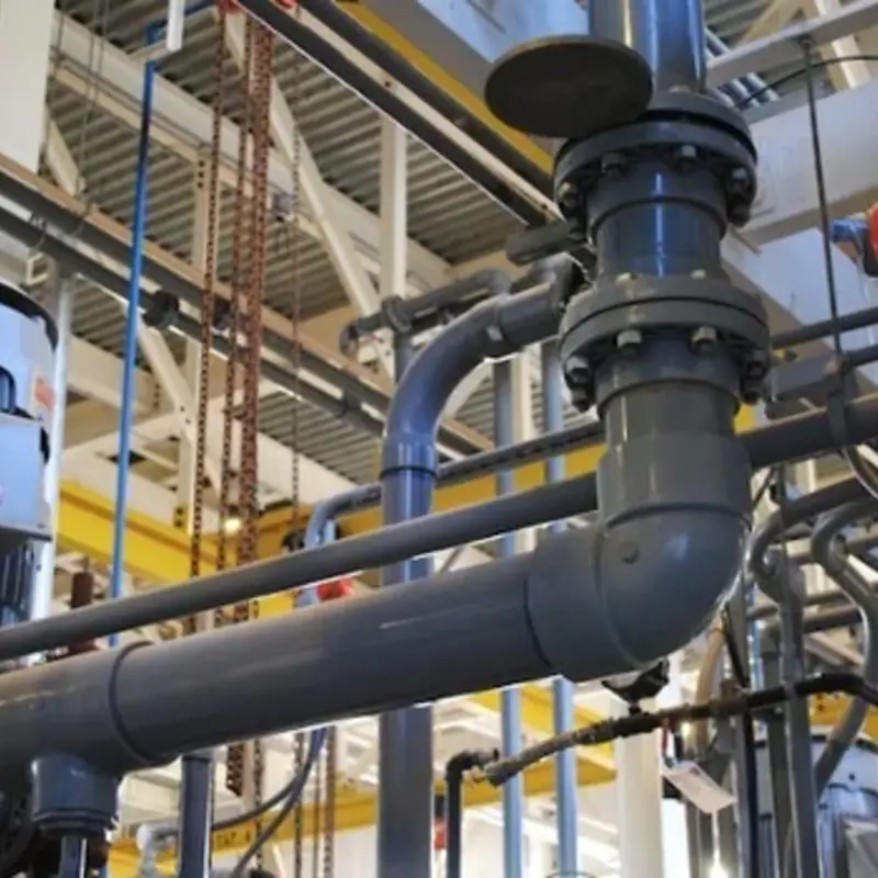 Tuberías industriales y químicas