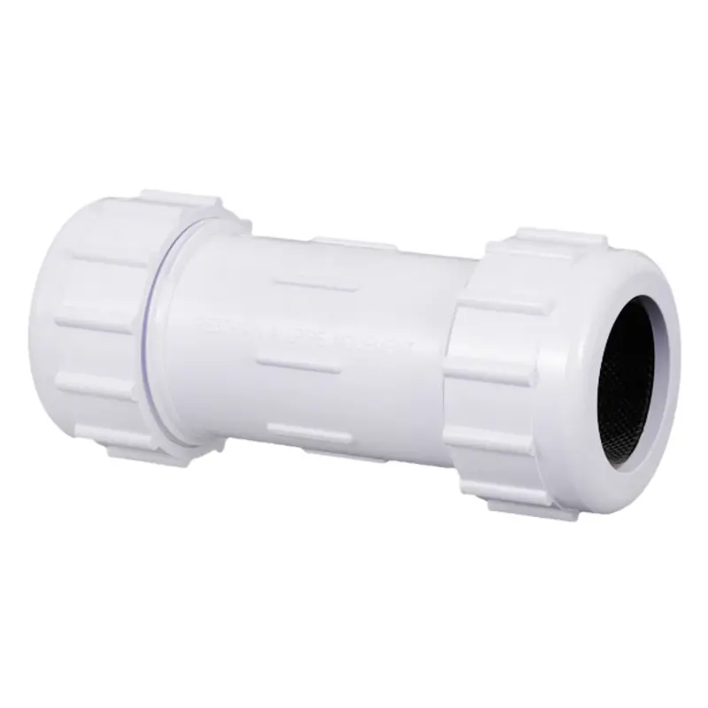 Leak-Free uPVC Compression Pipe Coupling with Multiple Colors Available