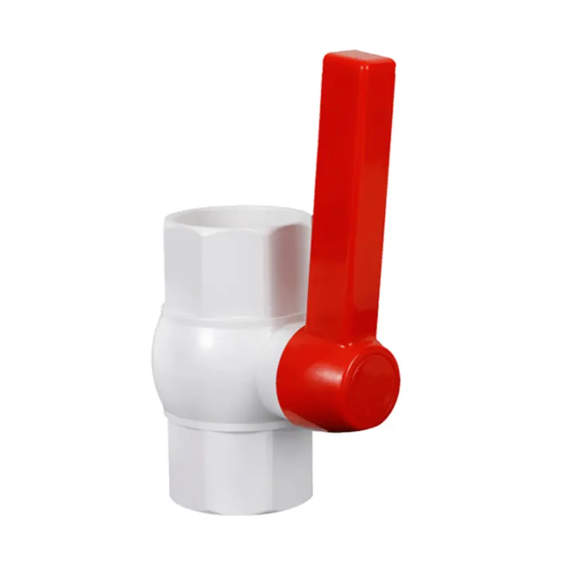 Octagonal uPVC Ball Valve with Enhanced Tool Engagement