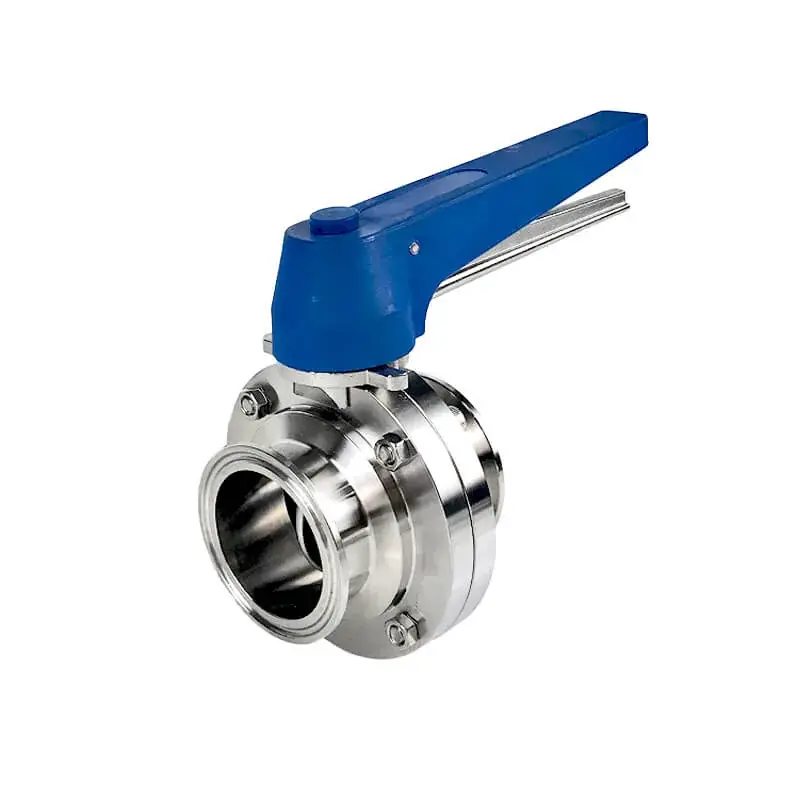 Reliable Sealing Sanitary Tri-Clamp Butterfly Valve