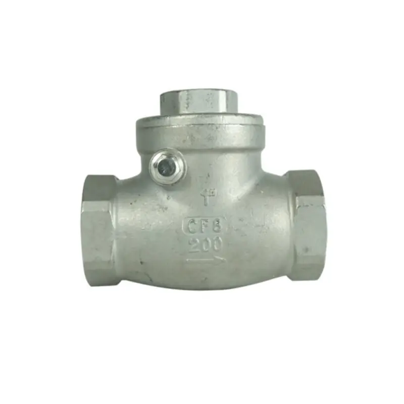 Simple Design Threaded Swing Check Valve