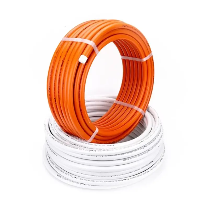Strong PEX-AL-PEX Pipe with Shape Memory and Form Stability