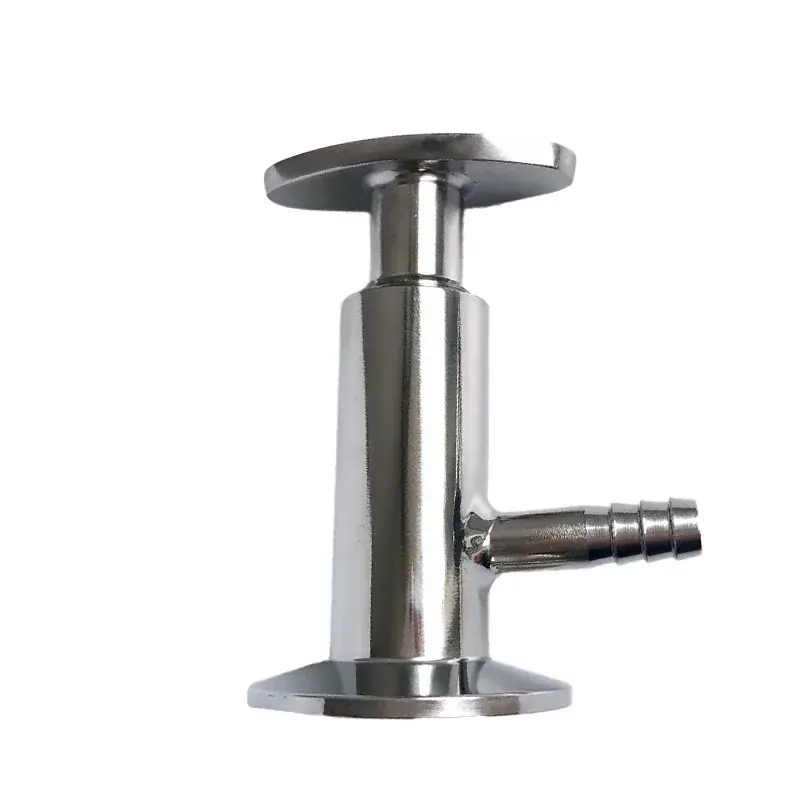 Tri-Clamp Sanitary Sample Valve with Minimized Risk of Contamination