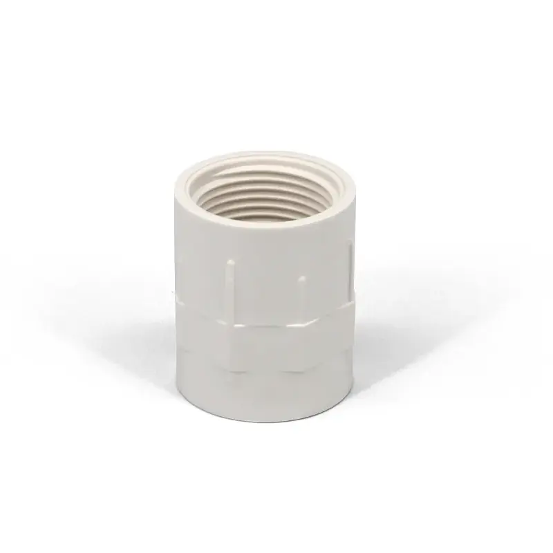 Versatile Applications Plastic Round Tube Water Connector Pipe Fitting