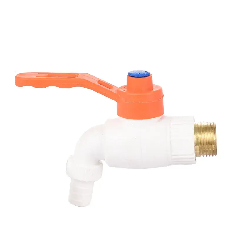 Whole Quality PPR Water Tap with Brass Thread