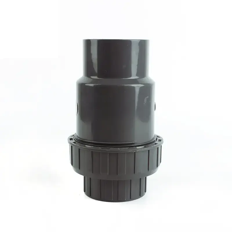 uPVC Gray Affordable Check Valve with Ease of Maintenance
